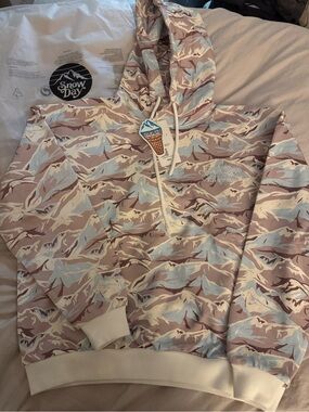Snow Day Snow Mountain Hoodie